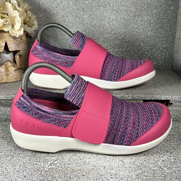 Alegria TRAQ Qwik Smart Sneakers Work Out Run Walk Purple Size 39 US 9 - Picture 2 of 8